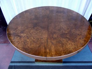 Pierre Cardin Table - Top View without Leaf Insert
