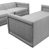 Harvey Probber Sofa Loveseat Pair