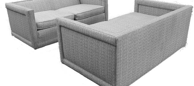 Harvey Probber Sofa Loveseat Pair