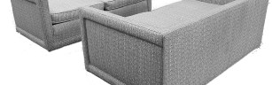 Harvey Probber Sofa Loveseat Pair